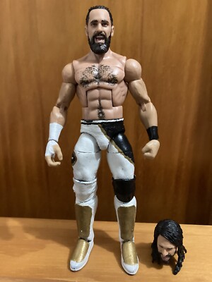Mattel WWE Action Figure Seth Rollins - 18 Cm - Super Articolato Con Dettagli Autentici - Giocattolo Da 6 Anni In Su