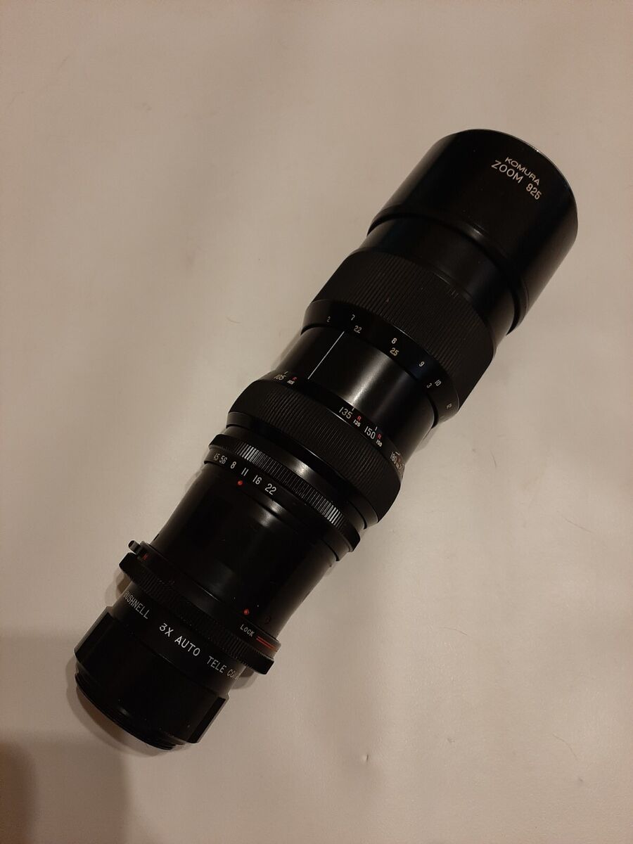 KOMURA 925 ZOOM f4.5 90-250mm Bushnell Lens | eBay KOMURA 925 ZOOM f4.5 90-250mm Bushnell Lens | eBay