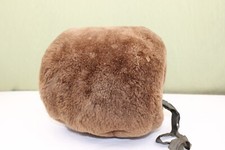 Vintage Victorian Style  Childs Fur Hand Warmer Muff - Lambs Wool