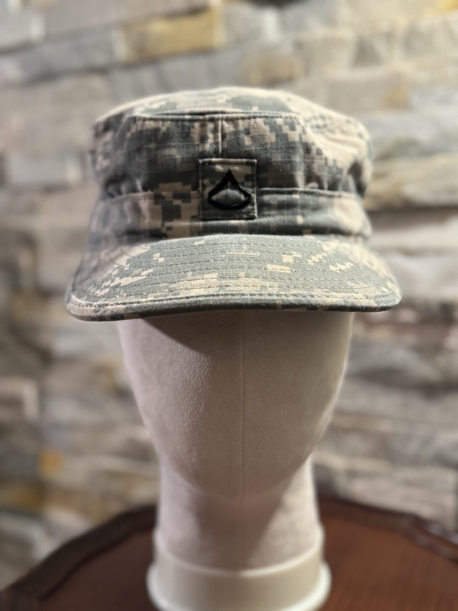 sesamo様US HAT CAMOUFLAGE 7 1/2 SEKRI Men's Hat US Military Cap Woodland CAMO Green Class 1