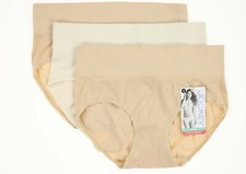 Jockey 268285 Women's 2 Beige, 1 Sandy grey Underwear 3 Pack Size 5 MD 