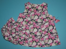 Gymboree VTG "PINK TULIP" 0-3mth...2 pc DRESS SET...2003 TAG
