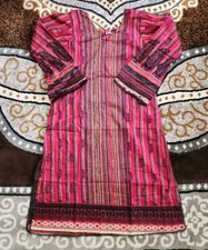 STITCHED 3 PIECE PAKISTANI SHALWAR KAMEEZ BRAND NEW WITH ORIGINAL PACKAGING