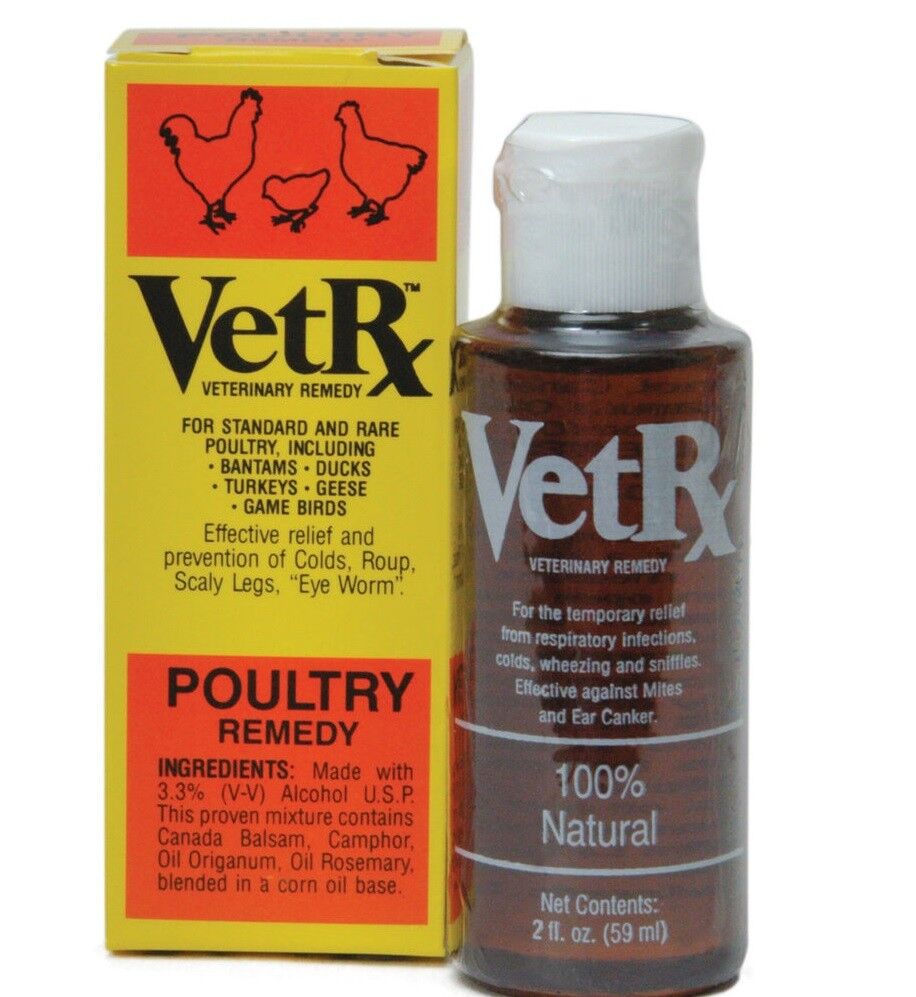 VetRx New product! New type Poultry Remedy for chickens game ducks bantams 2021 autumn and winter new birds