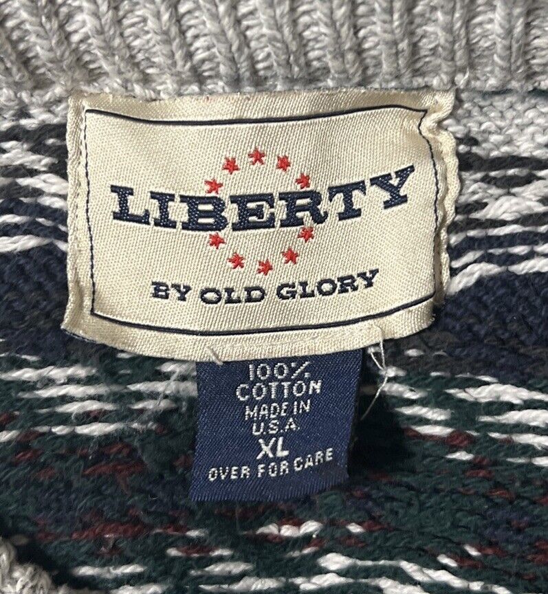 Vintage Liberty By Old Glory Men’s Pullover XL Sw… - image 4