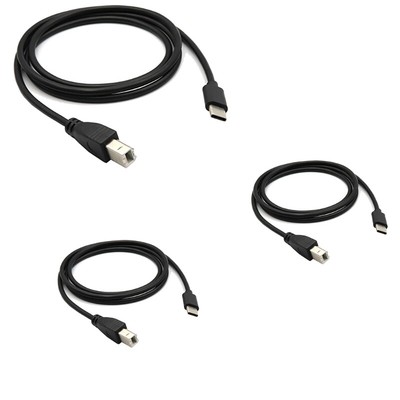 USB C to USB Printer Cable OTG Piano Connection Cord 1m/1.5m/200cm