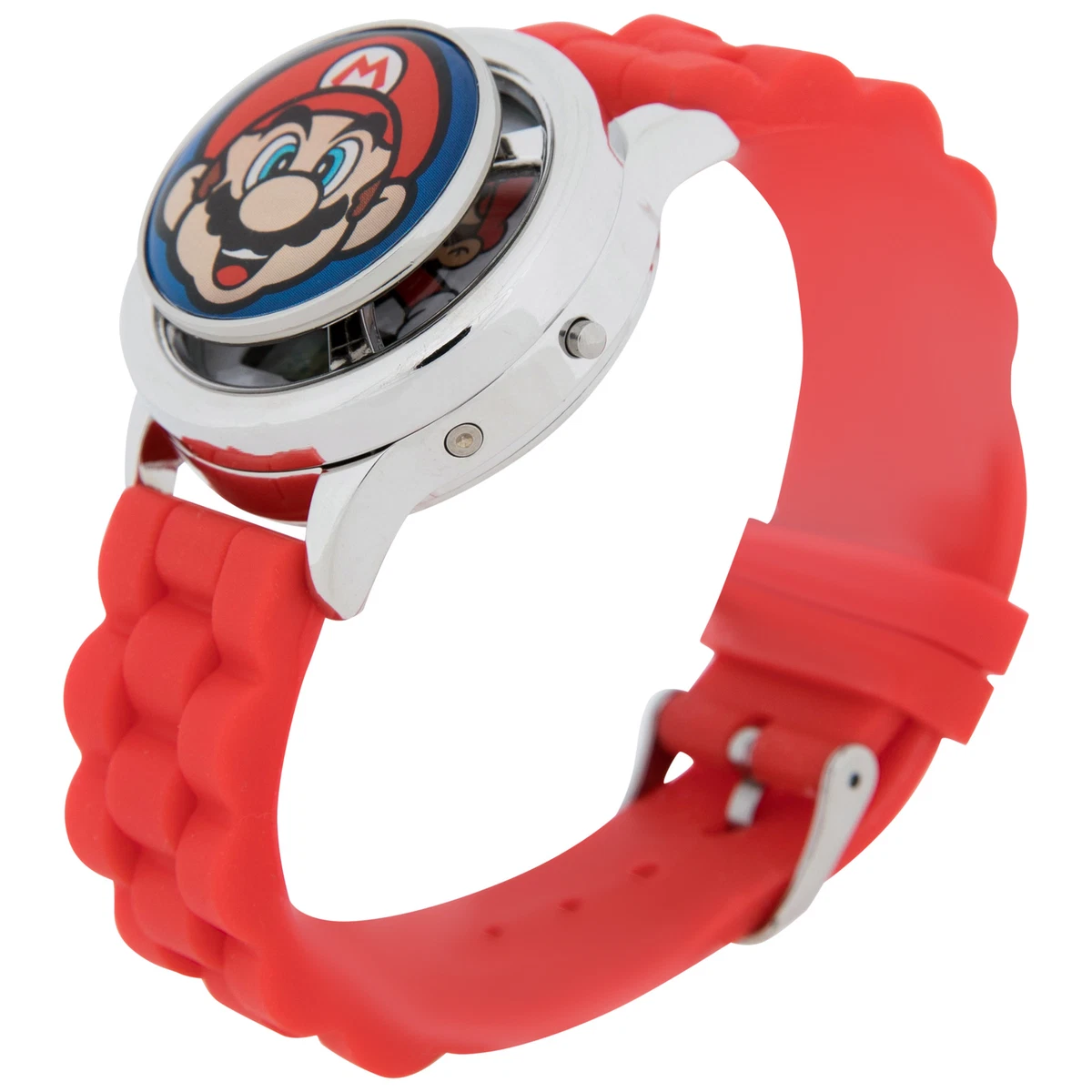 Digital watch with changeable clearance faces