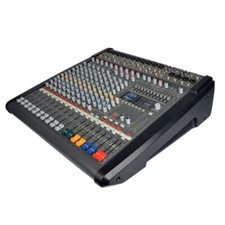 Console Mixer Alimentato S-1200 1200W*2 12CH per Palco Matrimonio Cerimonia KTV