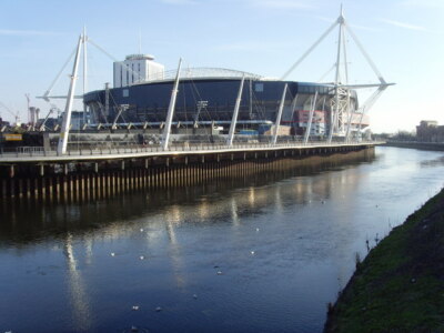 Foto 6x4 Cardiff Millennium Stadium von Canton Bridge Cardiff\/Caerdydd c2008