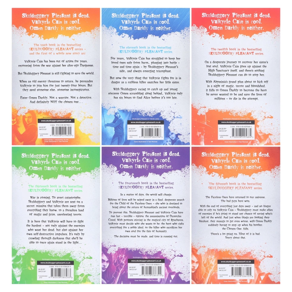 Skulduggery Pleasant Series (Book 10-15) 6 Books Collection Set - Ages 11-14 -PB - Image 3 of 4