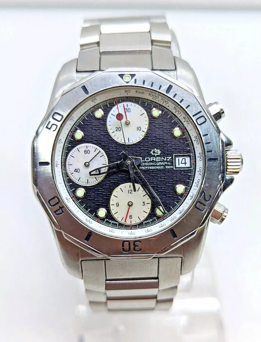 Lorenz chronograph watch sale