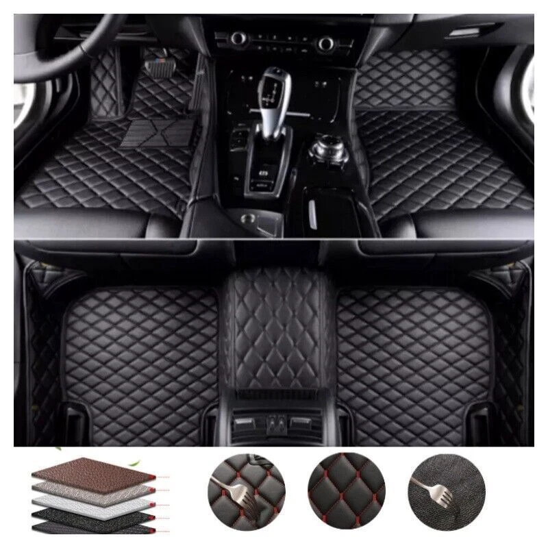 For Toyota Avalon Car Floor Mat Carpet All Models Waterproof PU Leather Mats A+ Foto 2 de 4
