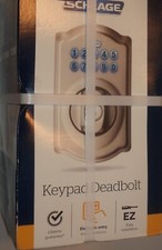 Schlage Camelot Satin Nickel Keypad Electronic Door Lock Deadbolt by SCHLAGE