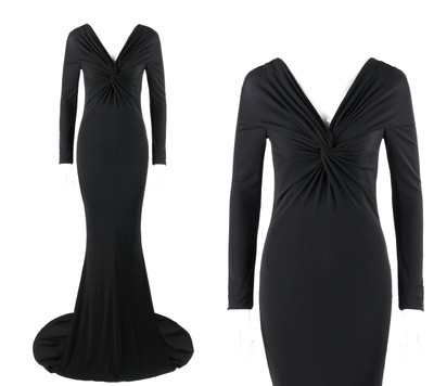 jersey knit evening gowns