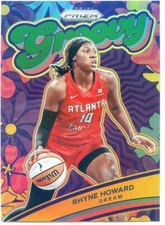 2024 Panini Prizm WNBA RHYNE HOWARD #9 GROOVY GREEN PRIZM Insert DREAM