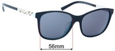 SFx Replacement Sunglass Lenses fits Tiffany  Co TF4174B - 56mm Wide