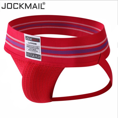 JOCKMAIL Men's Jock Strap Sports Underwear Jockstrap Briefs Underpants Thong - Picture 8 of 15
