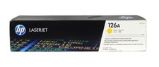 HP 126A CE312A LaserJet Yellow Toner Cartridge