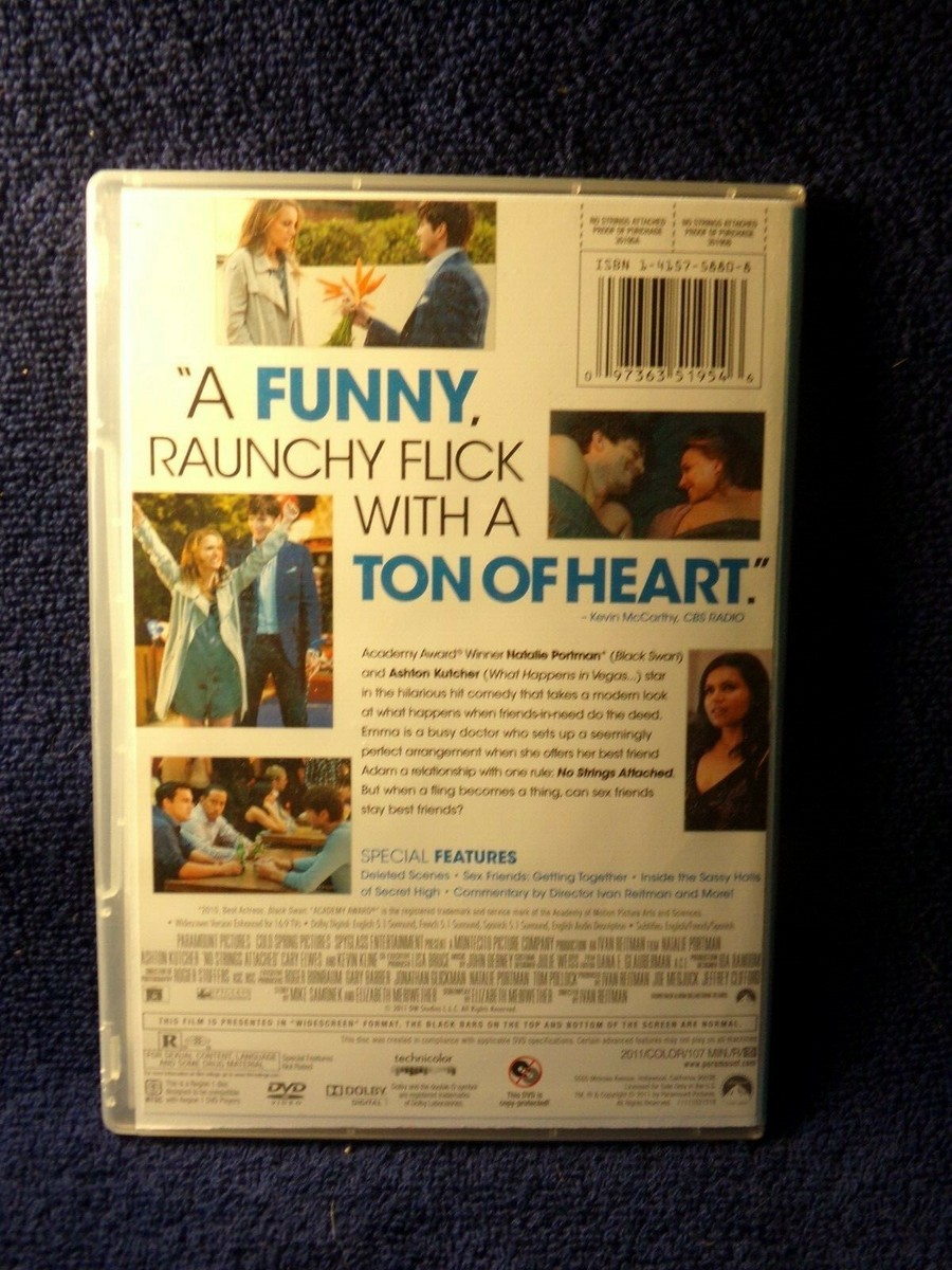 No Strings Attached DVD, Natalie Portman & Ashton Kutcher | eBay