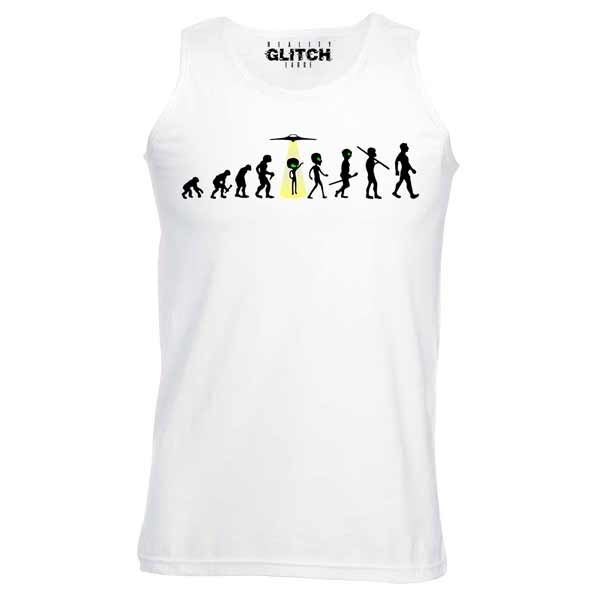 Evolution - Chaleco Hombre Abducción Alienígena - Roswell ET Área 51 Ciencia Ficción