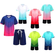 Fussball Trikot Kinder Jungen Set Fußball Trikots Fußballtrikot Trainingsanzug