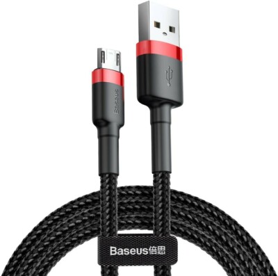 Baseus cafule Cable Micro 2.4A 1M - Red (iPhone)