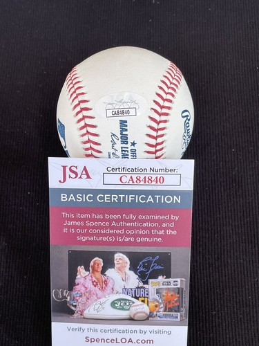 FANTASTIC Full Sig. MIGUEL CABRERA signed OML baseball COA JSA 511 HOME RUNS - Picture 3 of 8