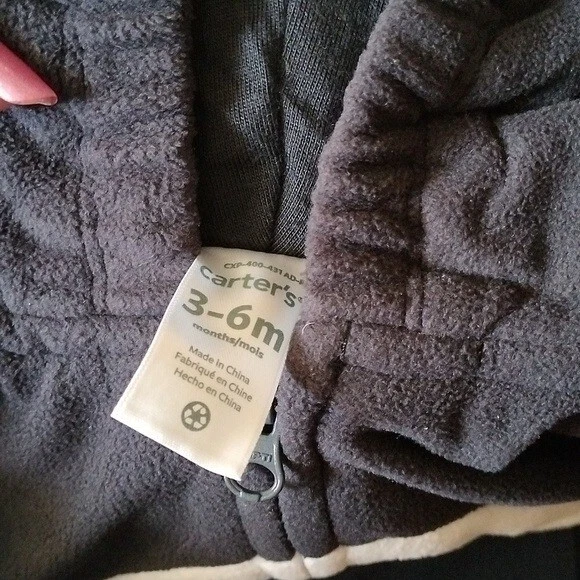 Carter's Baby 3-6 mo Skunk Costume Halloween - Image 2 of 4