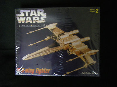 Star Wars X-Wing Fighter AMT Highly Finished Gold Tone