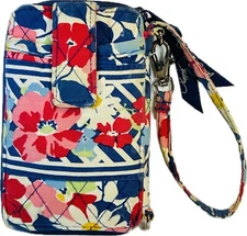 Vera Bradley All in One Zip Around Wristlet ID Wallet