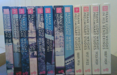 Frank Lloyd Wright Complete Works 12 Vol Set Used Monograph