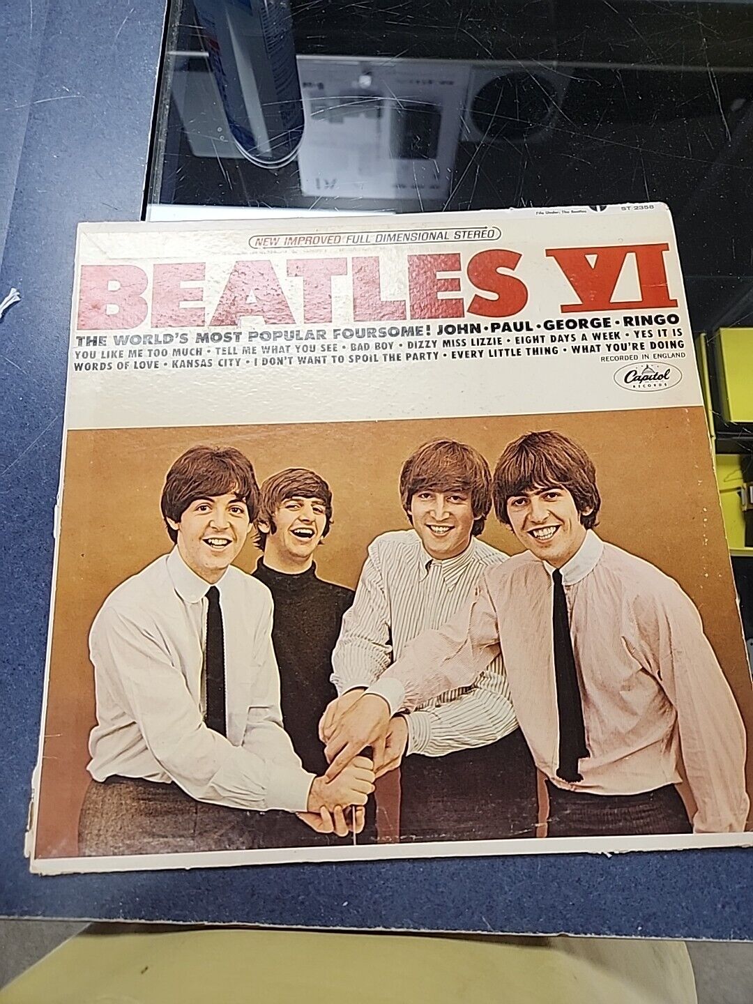 The Beatles: VI ( 1965 Capitol ST-2358 Stereo, US LP)