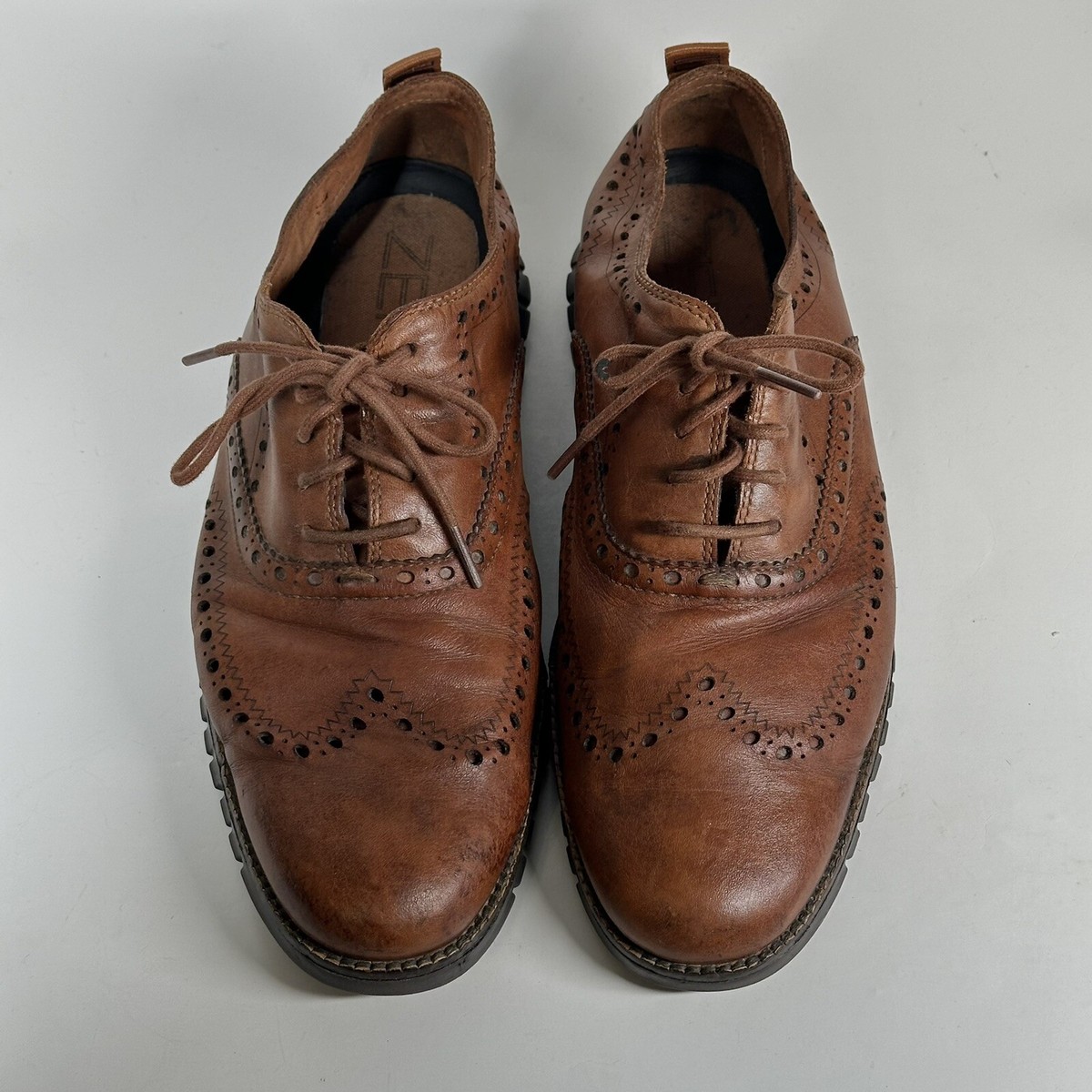 Cole Haan Shoes Mens 10.5 M Zerogrand Wing OX Oxford Brown  display picture 1