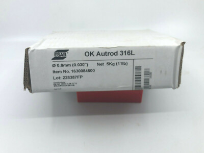 ESAB OK 316L GMAW Welding Wire, 0.30,11# Roll