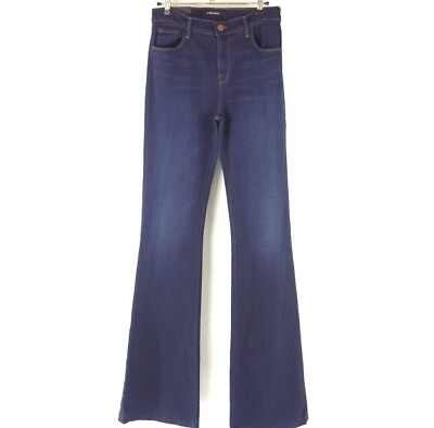 J Brand Jeans Blau Damen Hose Maria Flare Denim High Rise Waist Bootcut W24 Neu
