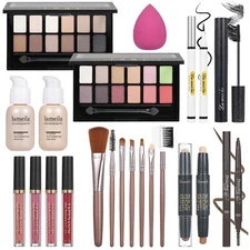 Makeup Set Makeup Kit for Women Full Kit Makeup Sets for Teens Teenagers Eyes...