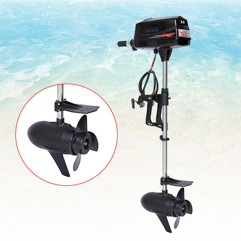 1800W 48V Electric Outboard Motor, HANGKAI Boat Engine Brushless Trolling Motor