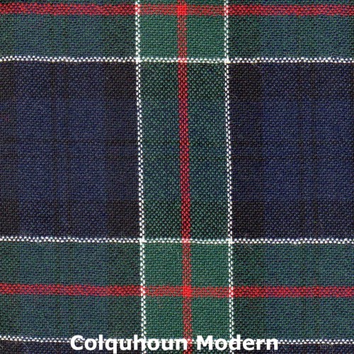 Schottenkaro Schärpe Clan Colquhoun Damen schottische Wolle kariert - Bild 3 von 3