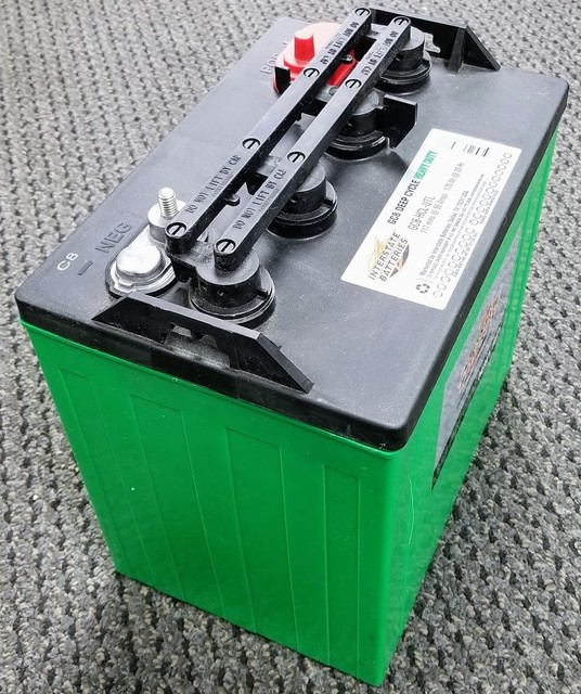 NEW Interstate 8V 8 Volt Golf Cart Battery Battery Deep Cycle EzGo Club