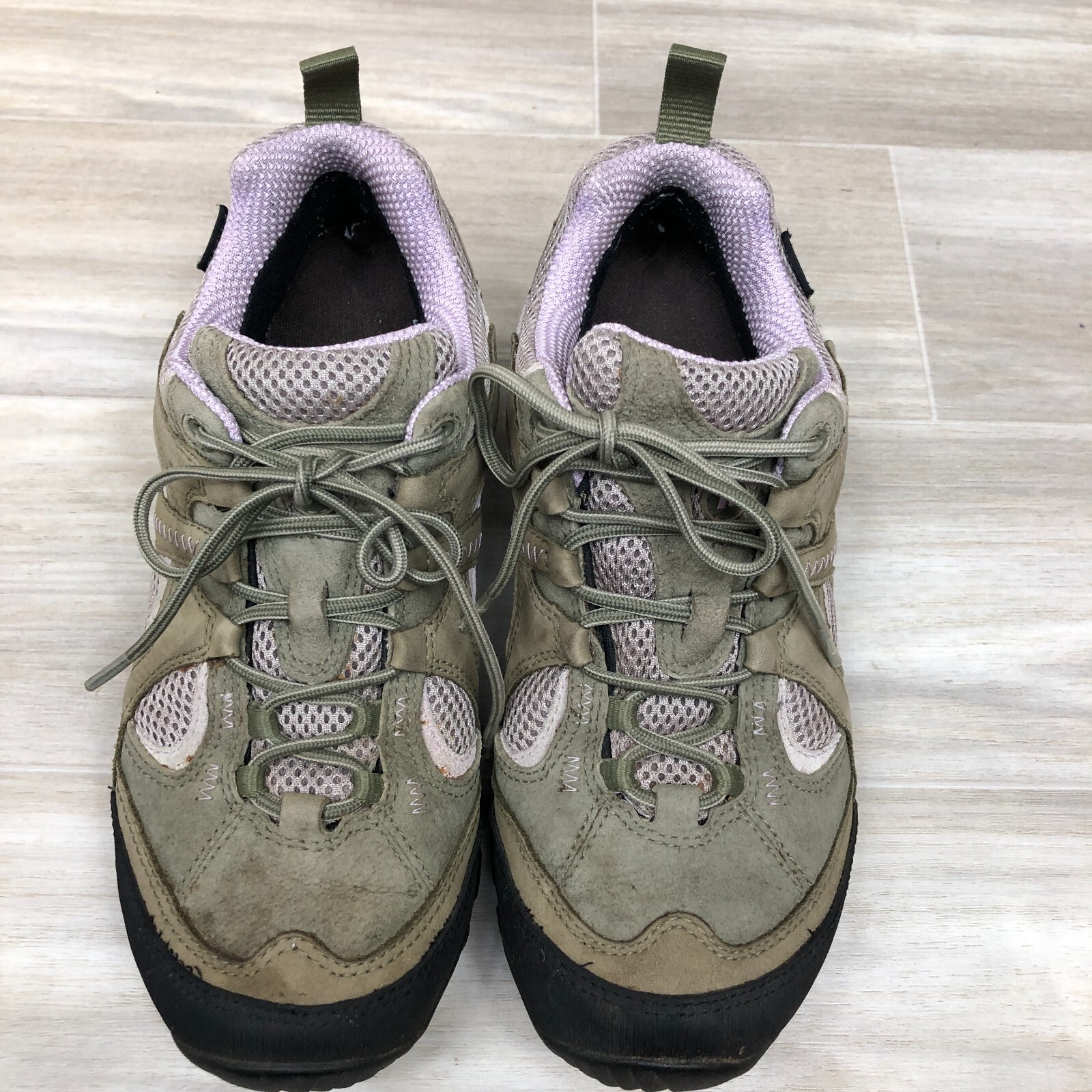 Merrell Chameleon Arc 2 Rival scarpe da trekking impermeabili da donna taglia 8 orchidea oliva