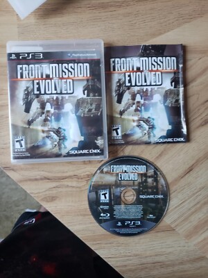 Front Mission Evolved (Sony PlayStation 3, 2010). PS3. Complete. Free Shipping