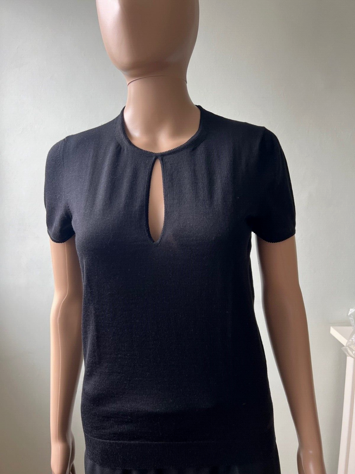 Yves Saint Laurent top nero taglia S