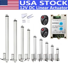 Heavy Duty 2"-18" Stroke Linear Actuator 12V DC Electric Motors 1000N 1500N Lift