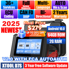 2025 XTOOL D7S Full System Diagnostic Scanner...