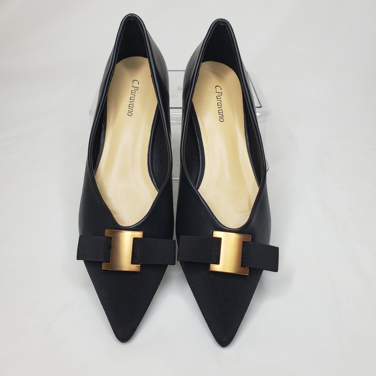 Pointed Toe C Paravano Shoes Paravano Pointed Toe Embellished