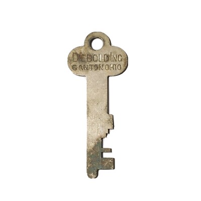 Ｋ*Ｚ様 【廃盤】DOGSTATE Skeleton KEY ペンダント Vtg Diebold Inc Canton Ohio Flat Skeleton Key Approx 2 1/8
