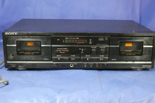 Lettori musicassette e mangianastri Sony per stereo l/r RCA per la casa