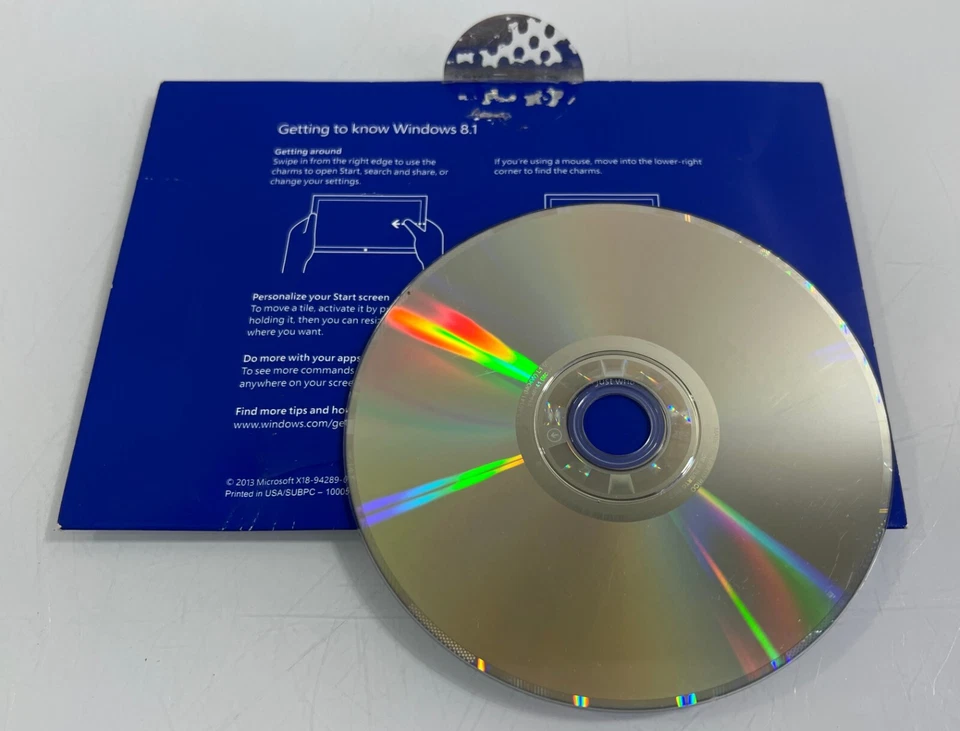 Windows 8.1 OEM 64-Bit - DVD & License Key #WN7-00615 - Image 2 of 2