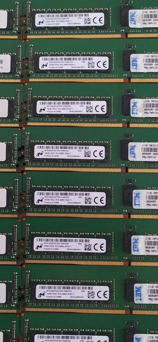 IBM 78P4197 16G DDR4 2666 EM62 POWER9 9009-42A 41A 9008-22A P9