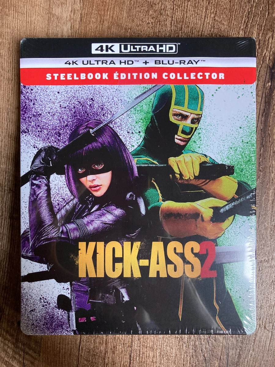 Kick-Ass 2 w. Steelbook (4K UHD + Blu-ray, EU Import, Region Free)  *NEWSEALED* | eBay